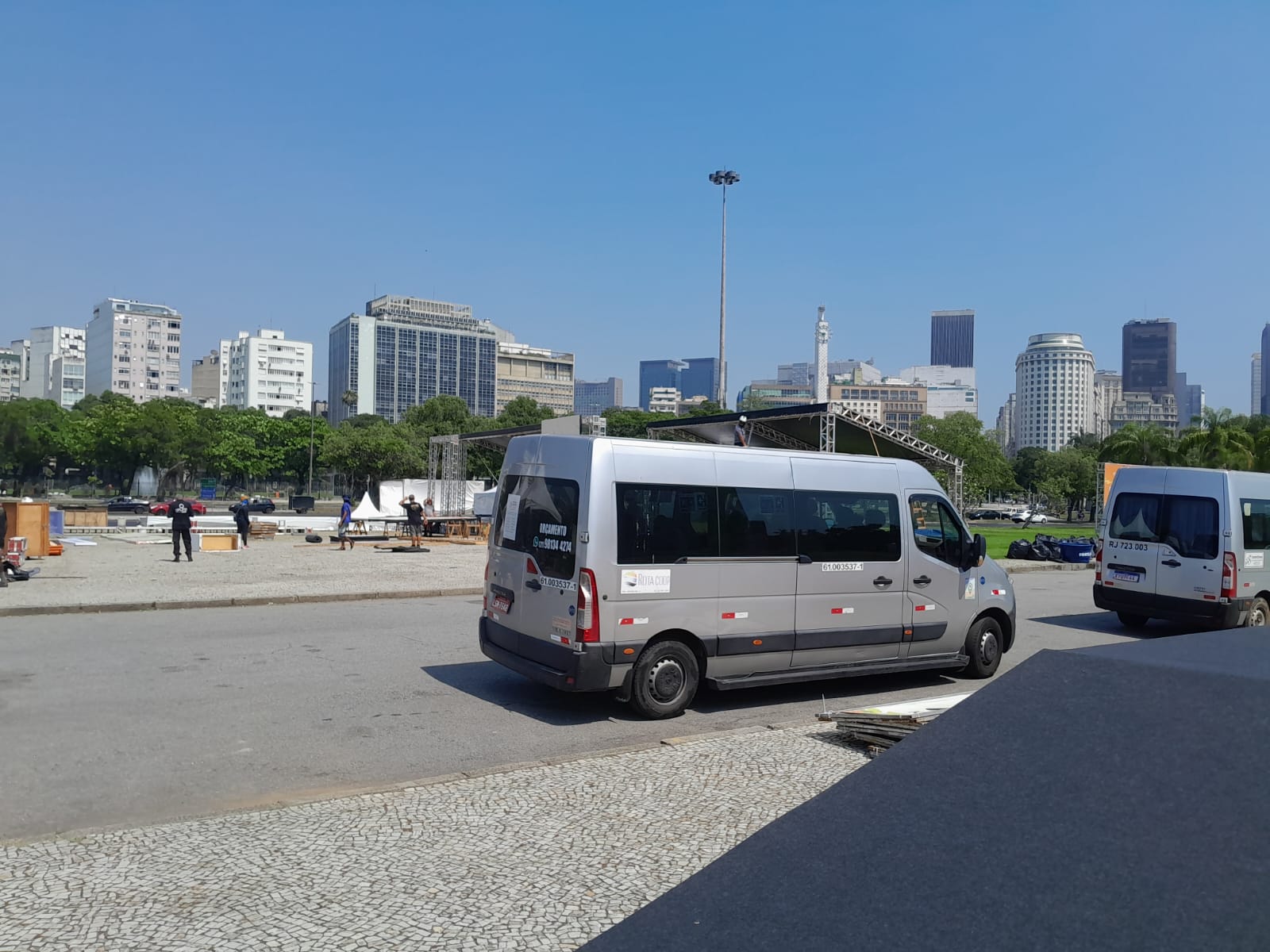 Van Executiva 15 Lugares em evento no Rio de Janeiro
