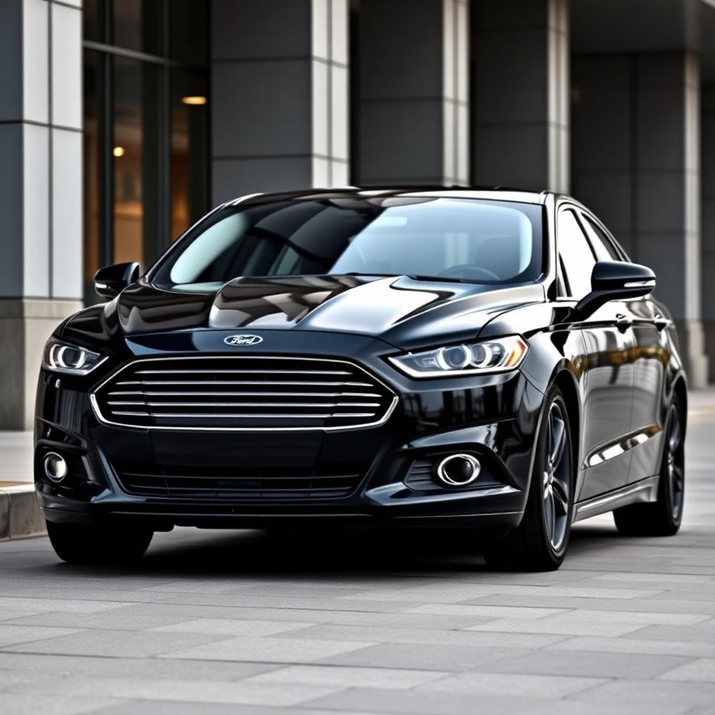 Ford Fusion Titanium Blindado — vista frontal